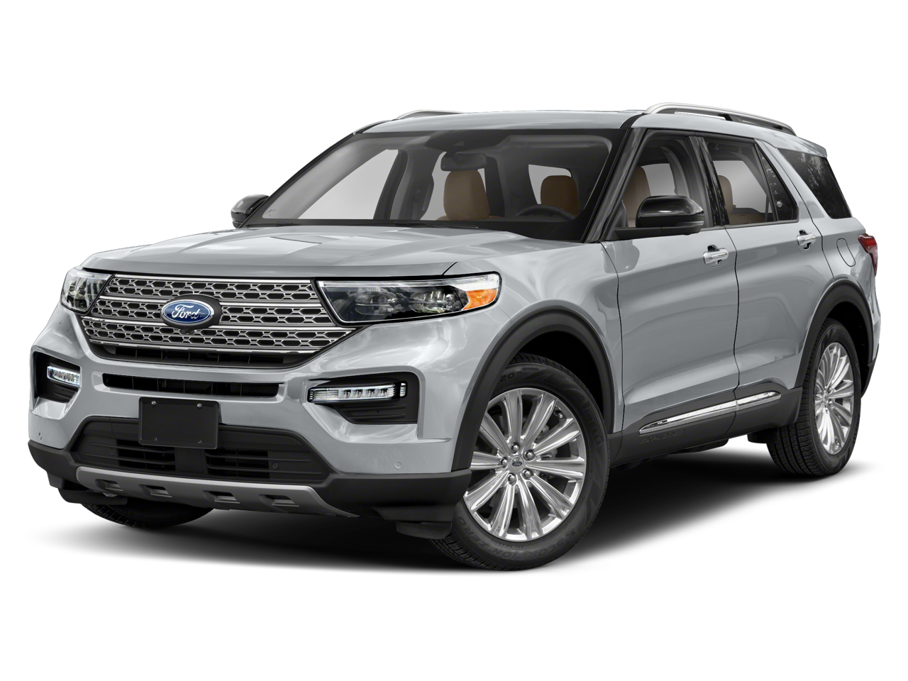 2020 Ford Explorer — side profile view