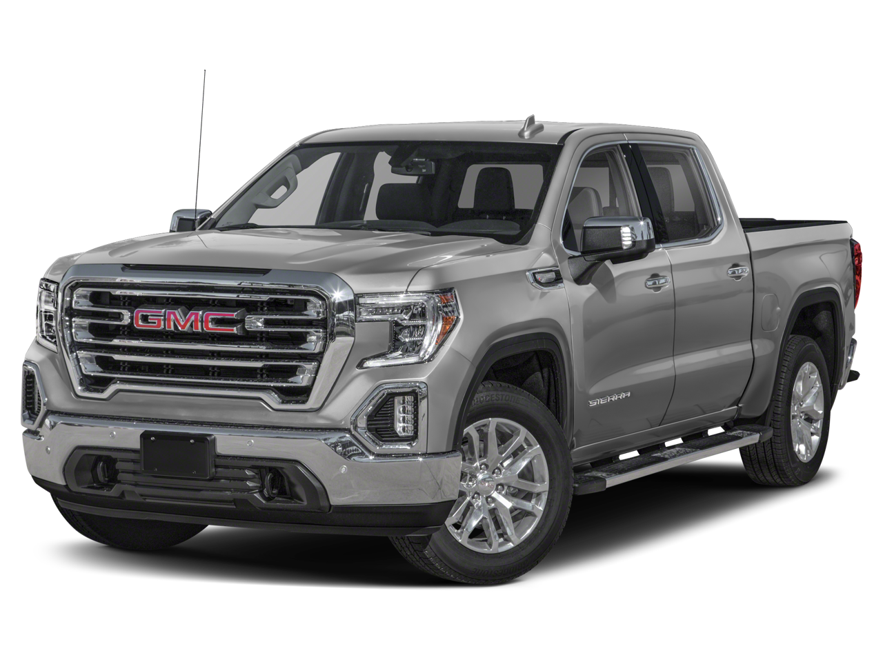 2022 GMC Sierra 1500 Limited SLT in Onyx Black — front three-quarter view