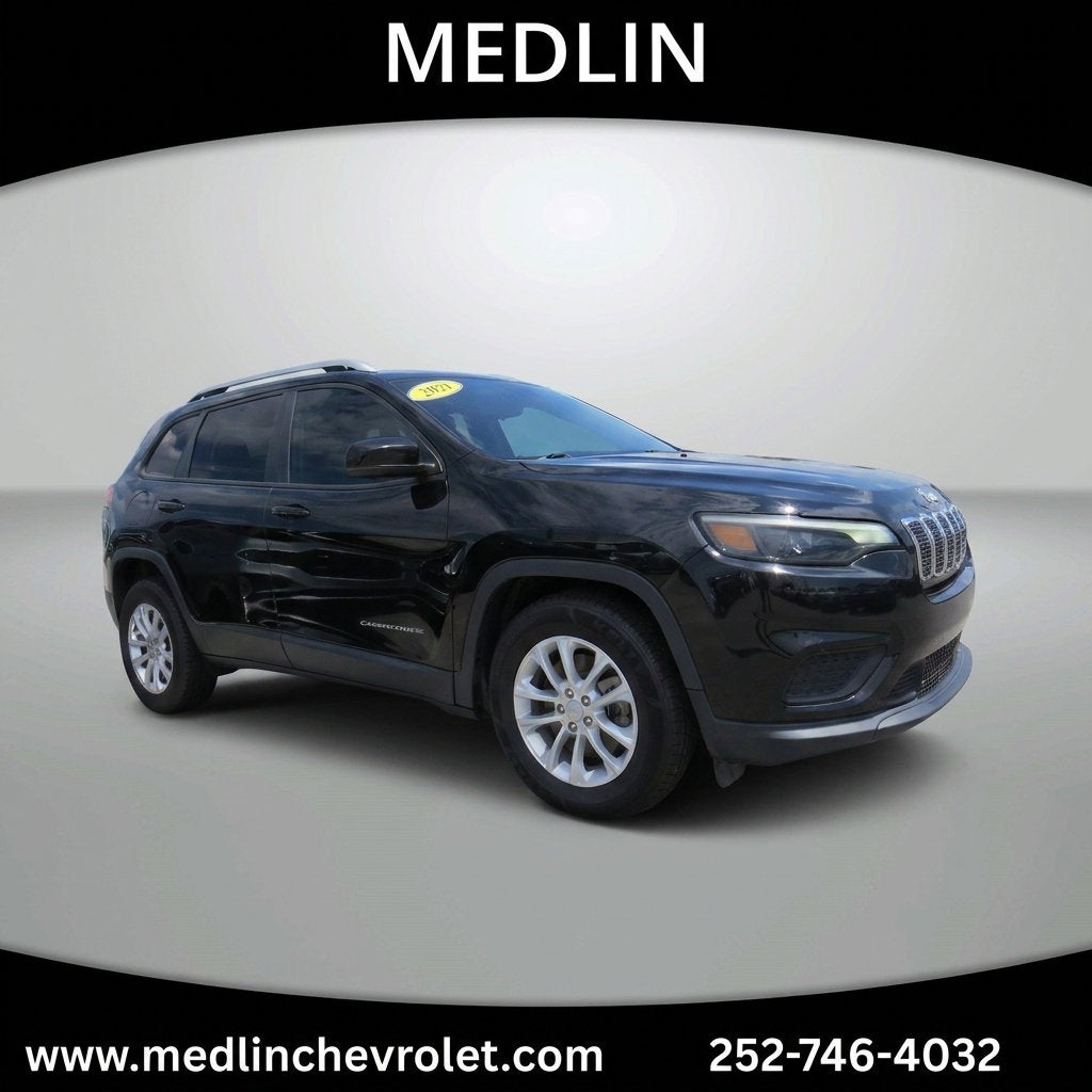 2021 Jeep Cherokee Latitude in Other — front three-quarter view