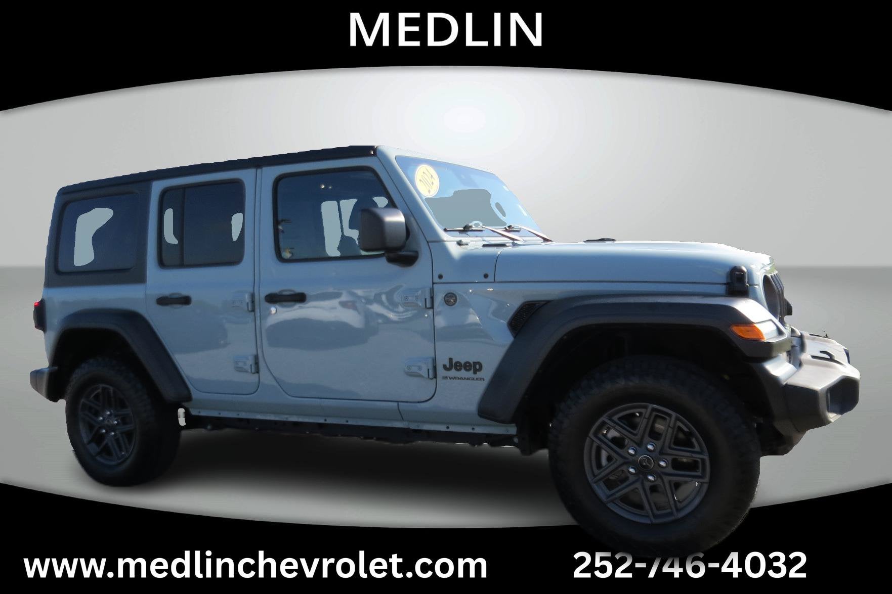 2024 Jeep Wrangler Sport S in Other — front three-quarter view