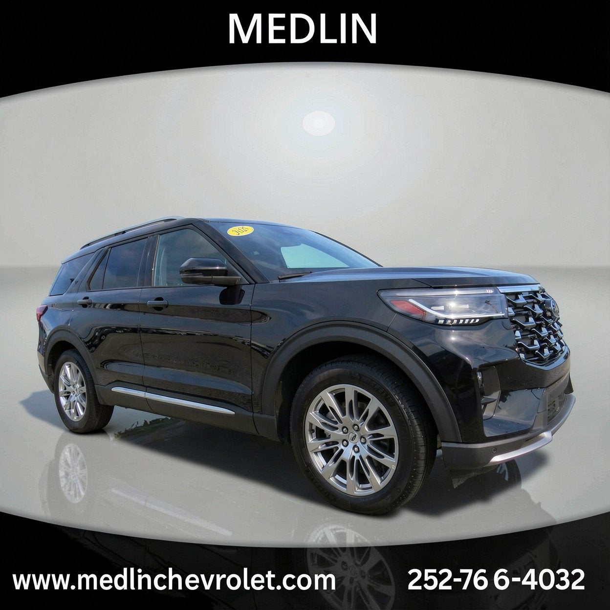 2025 Ford Explorer Platinum in Other — front three-quarter view