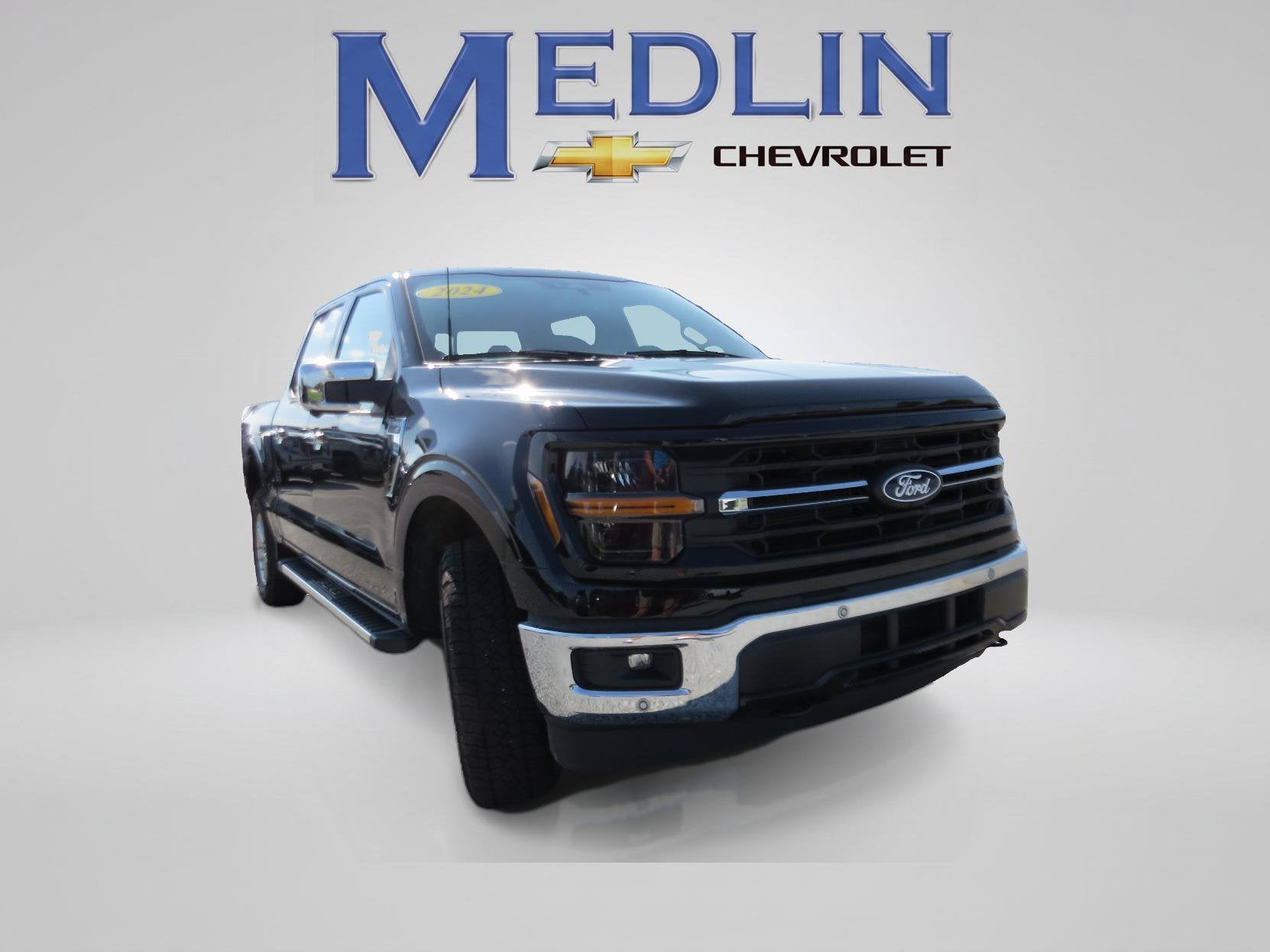 2024 Ford F-150 — rear three-quarter view