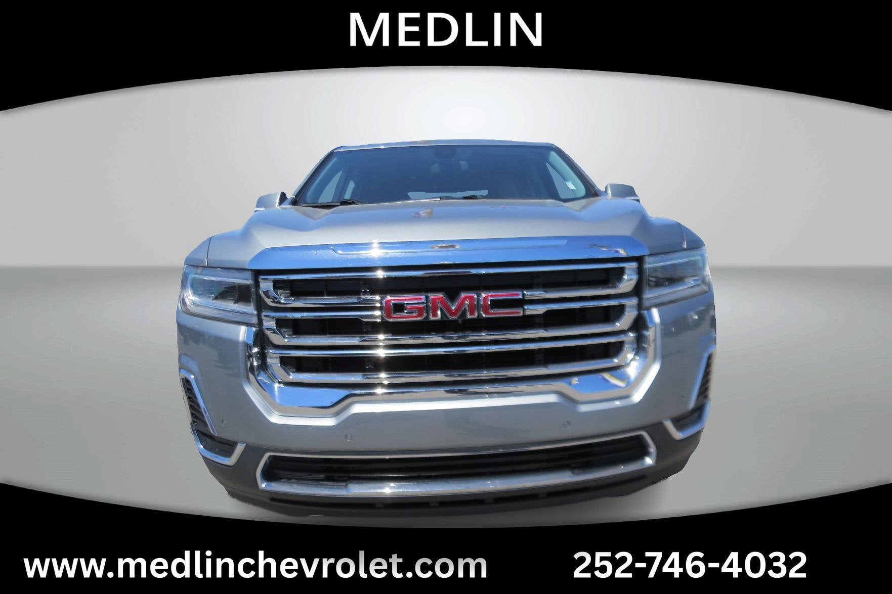 2023 GMC Acadia — rear three-quarter view