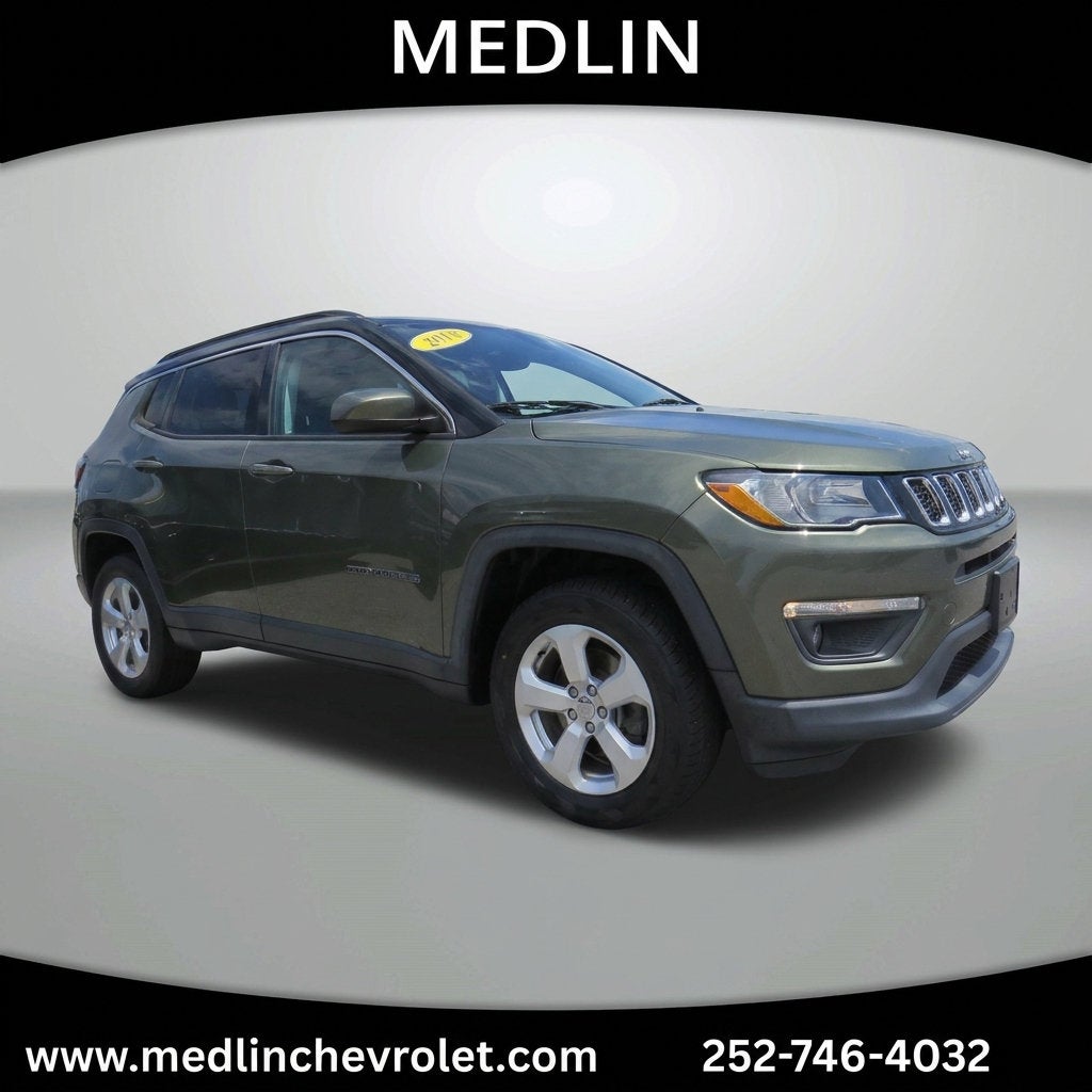 2018 Jeep Compass Latitude in Other — front three-quarter view