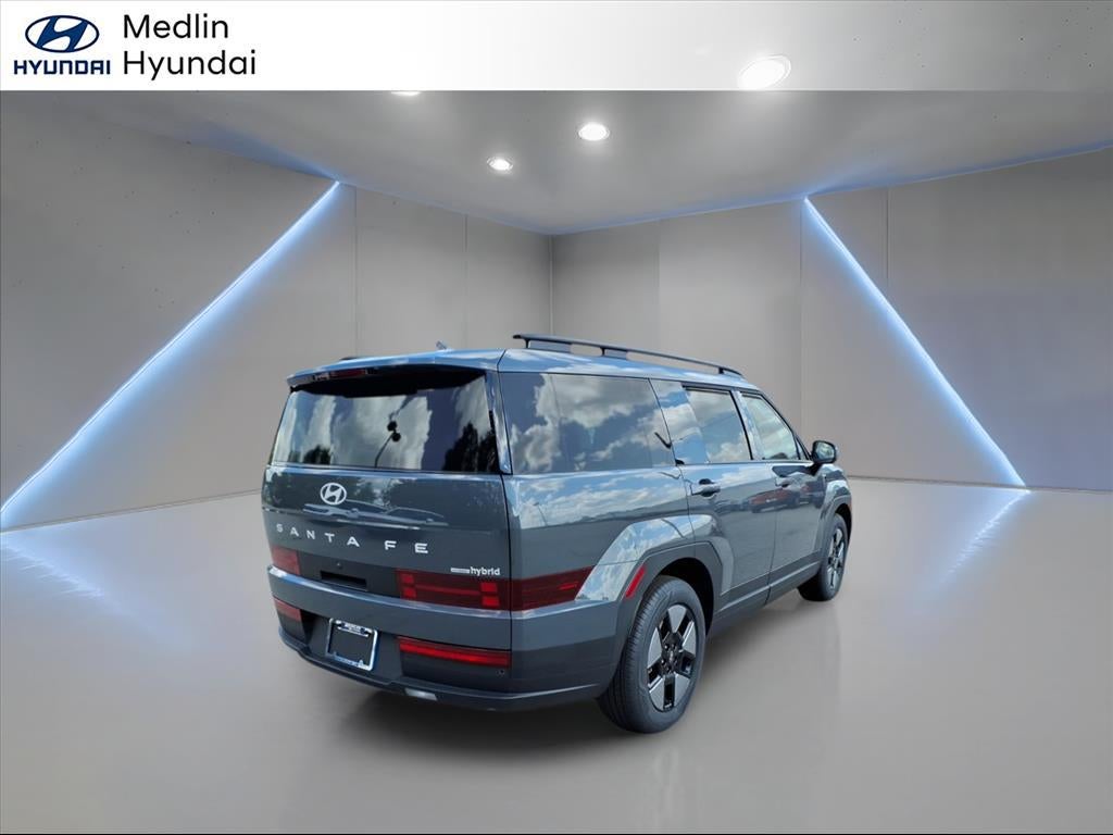 2026 Hyundai SANTA FE HYBRID — rear three-quarter view