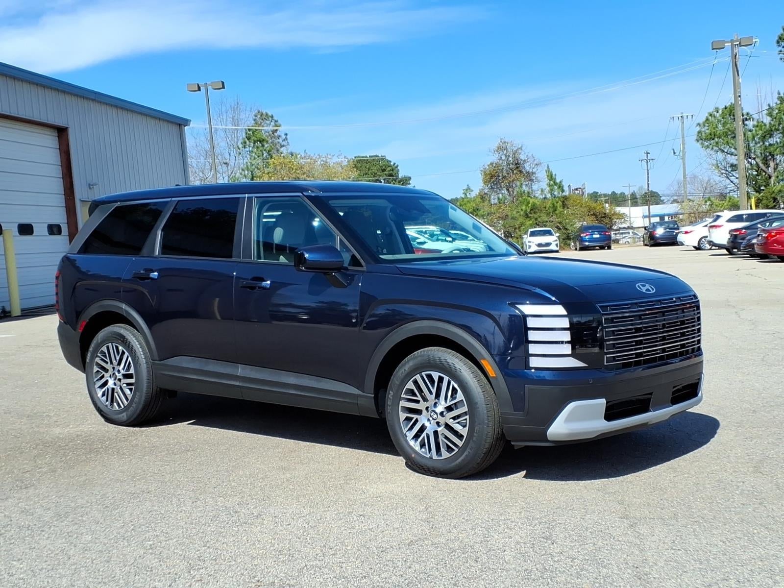 2026 Hyundai PALISADE SE in Classy Blue Pearl — front three-quarter view