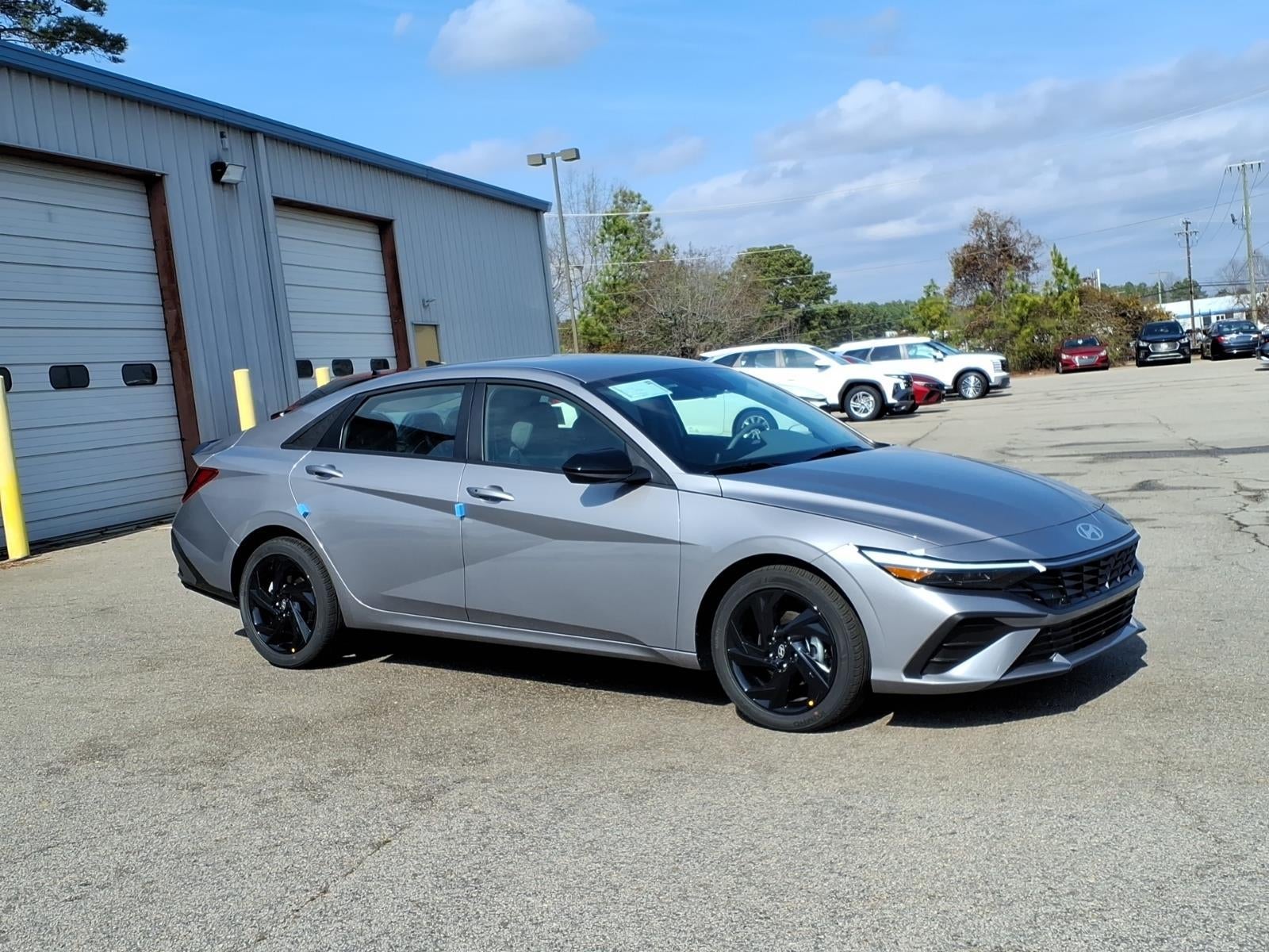 2026 Hyundai ELANTRA SEL Sport in Fluid Metal — front three-quarter view