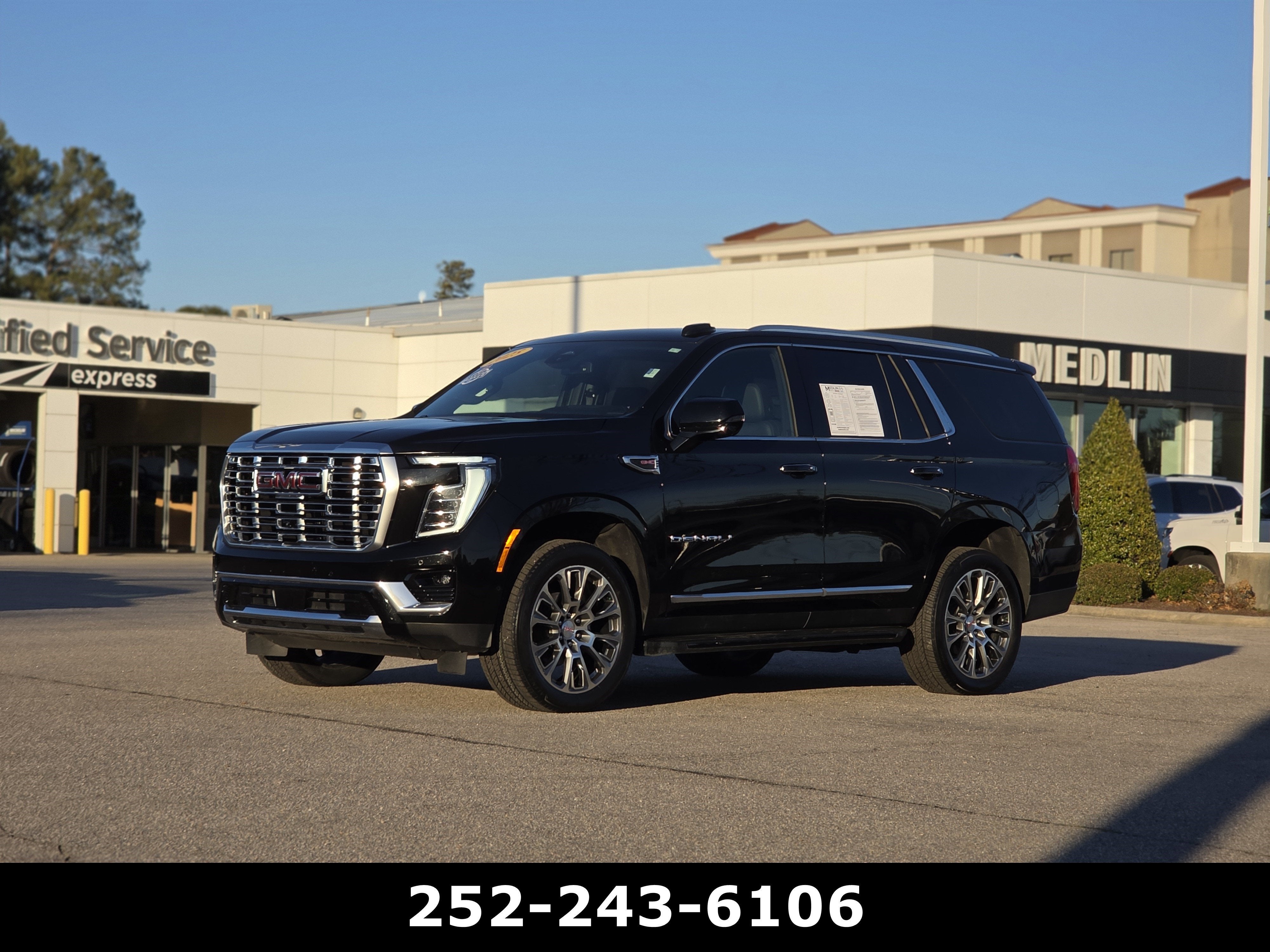 2025 GMC Yukon — rear three-quarter view