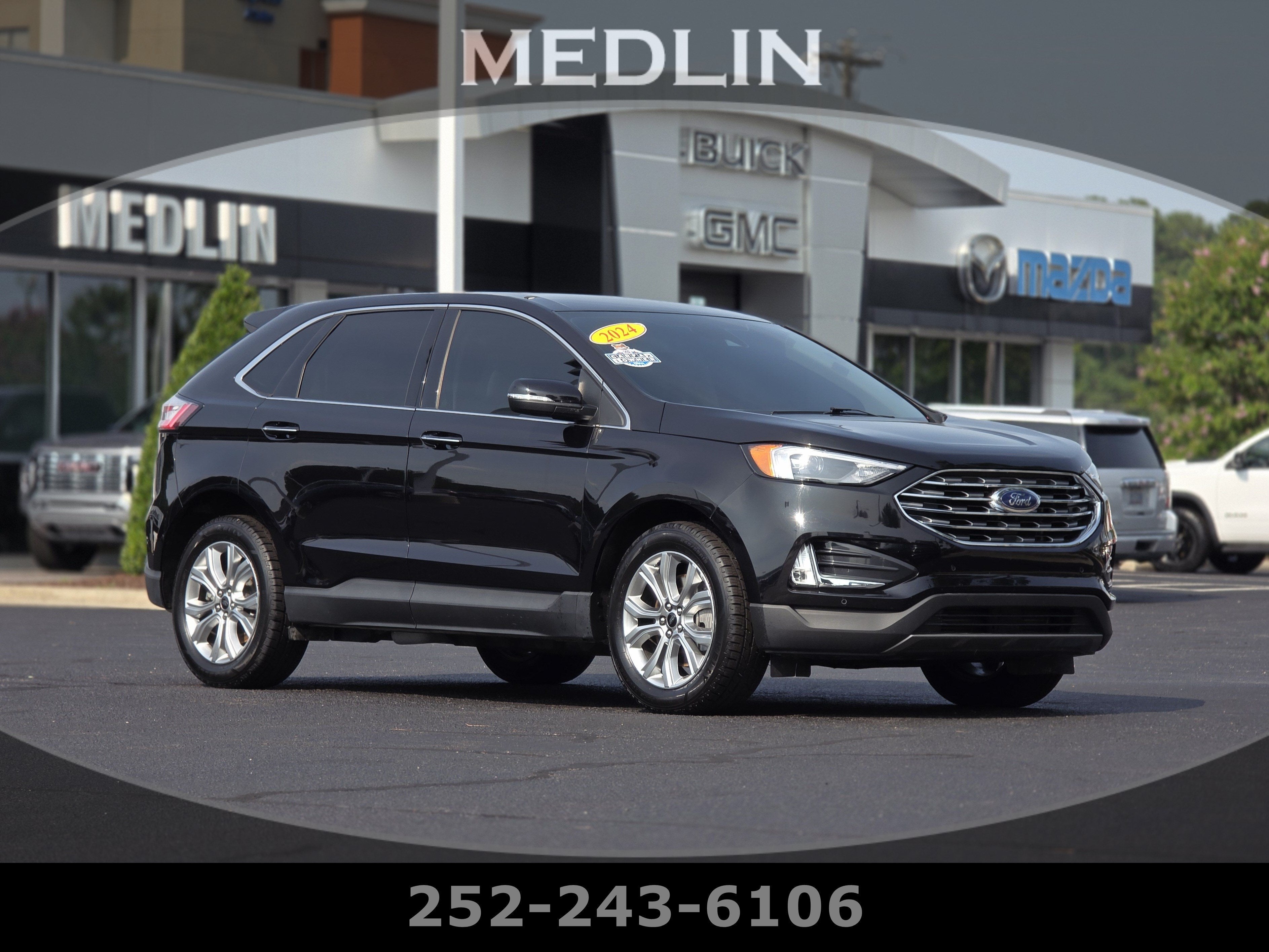 2024 Ford Edge Titanium in Other — front three-quarter view