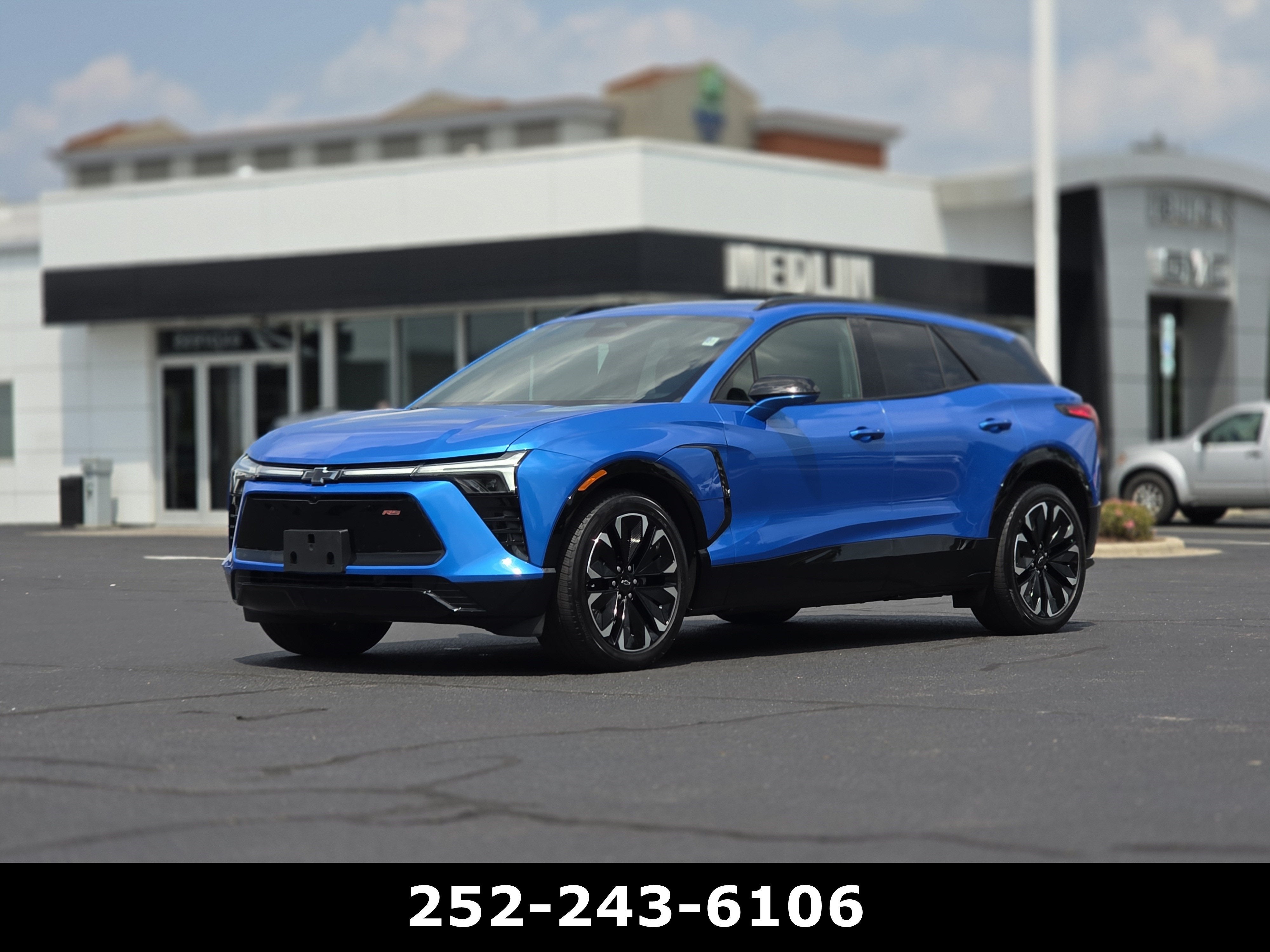 2024 Chevrolet Blazer EV — rear three-quarter view