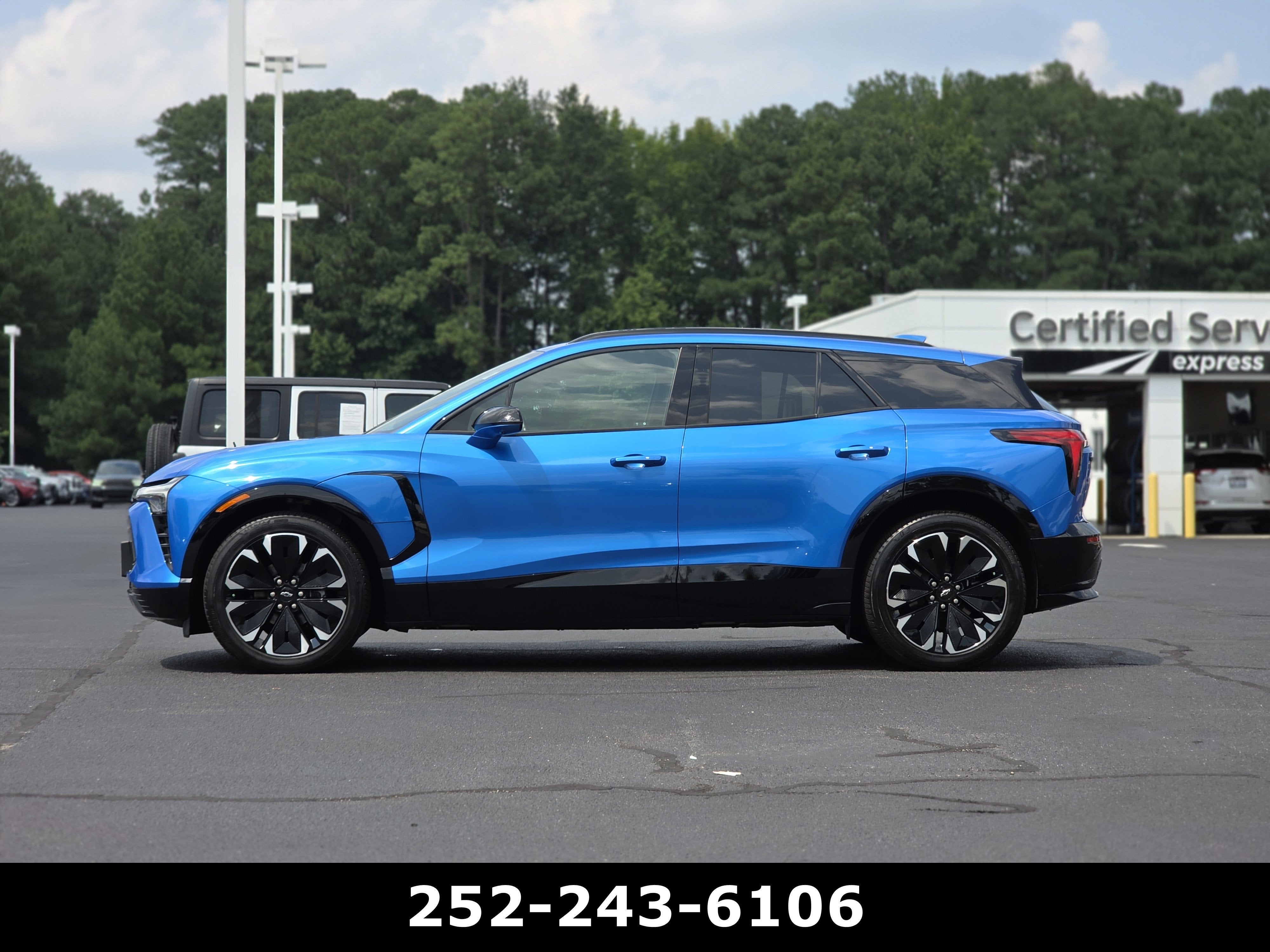 2024 Chevrolet Blazer EV — interior view