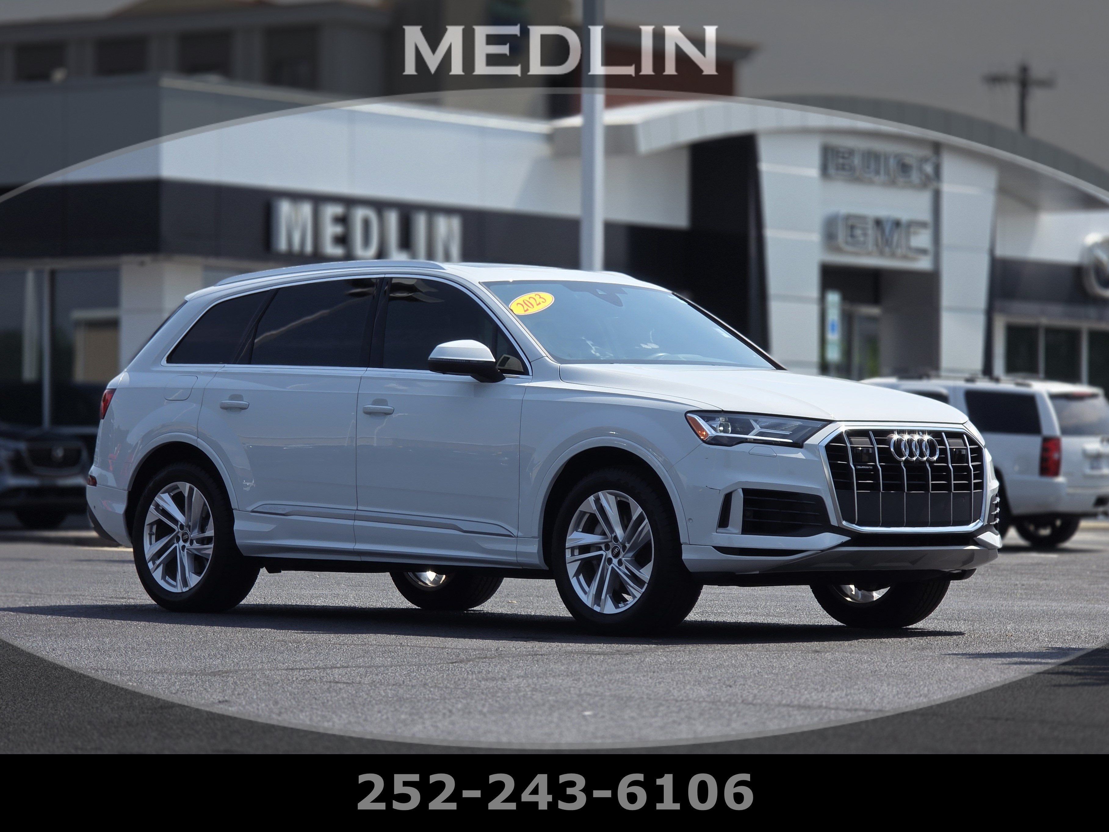 2023 Audi Q7 Premium Plus in Other — front three-quarter view