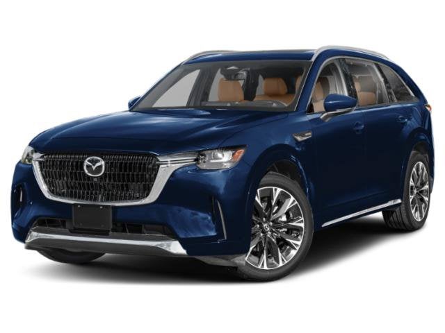 2024 Mazda Mazda CX-90 3.3 Turbo S Premium Plus in Soul Red Crystal Metallic — front three-quarter view